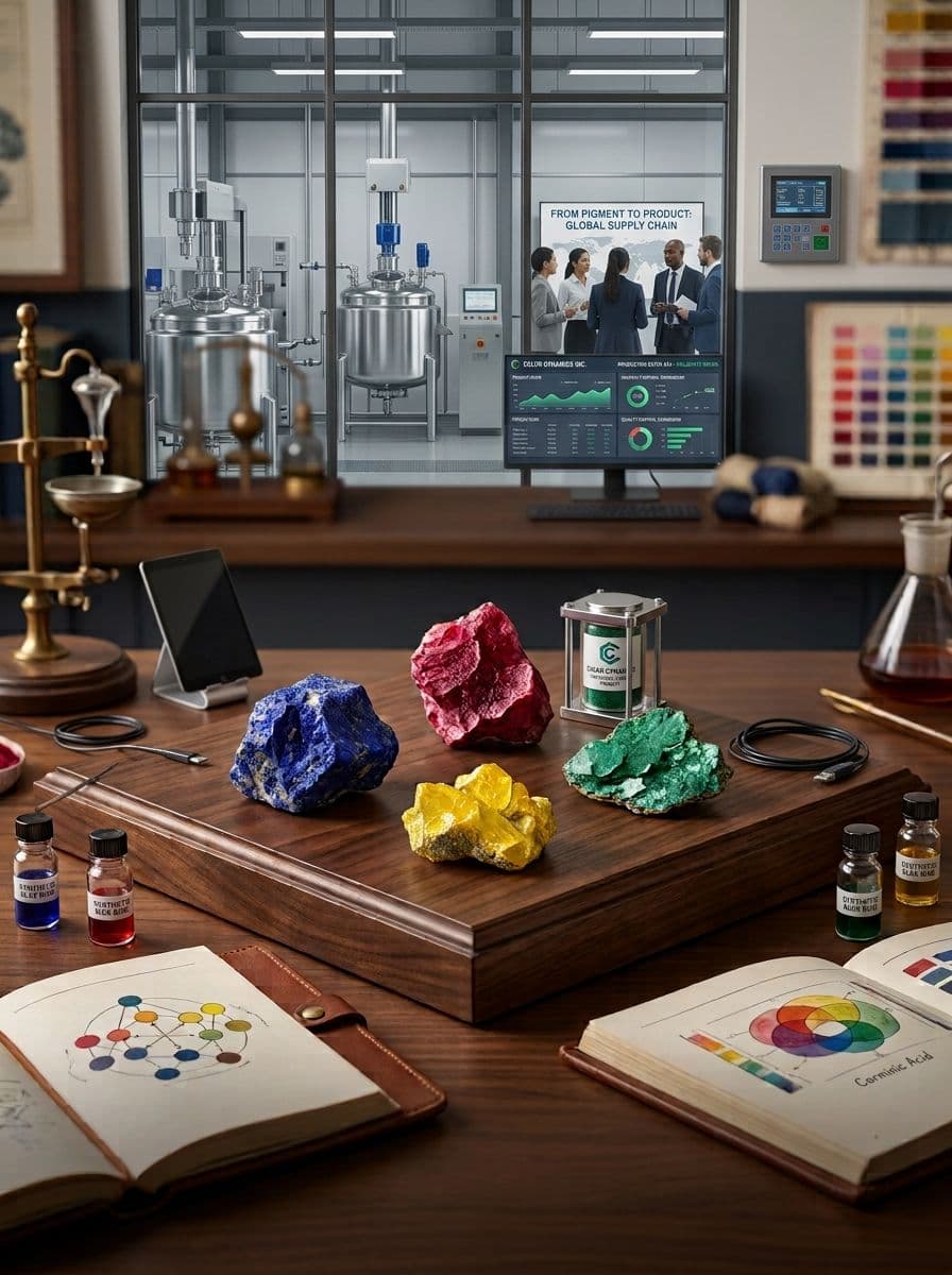 La química del color y el sector productivo